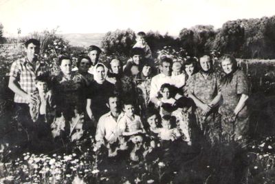 Семья Гурентьевых. Фото из экспозиции школьного музея.